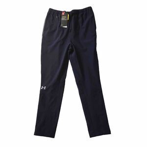 NWT $55 Under Armour Storm Girls Pants YLG Loose Squad Joggers Sweatpant Blue